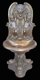 Bronze Wall Fountain