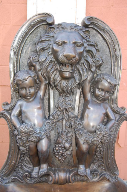 Bronze Wall Fountain
