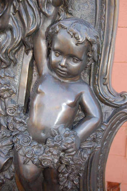 Bronze Wall Fountain
