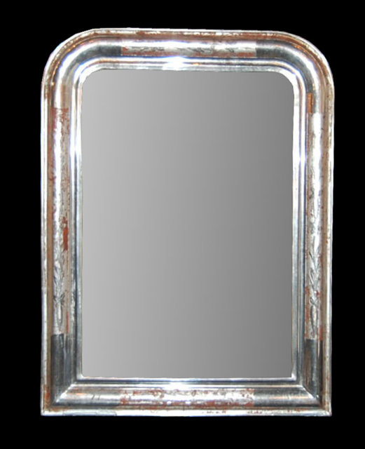 Silver Louis Philippe Mirror