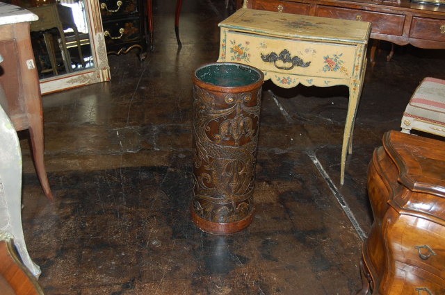 Leather Umbrella Stand