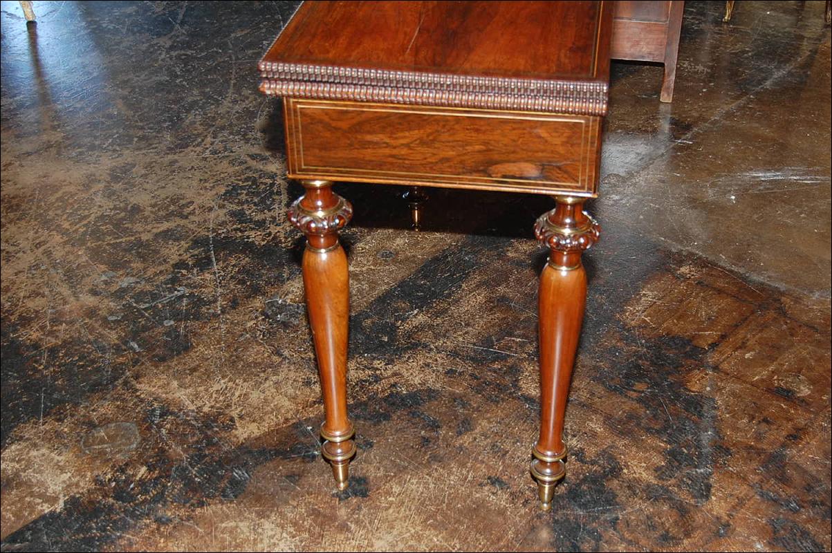 Impressive Rosewood Games Table