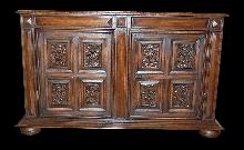 Hand Carved Narrow Buffet