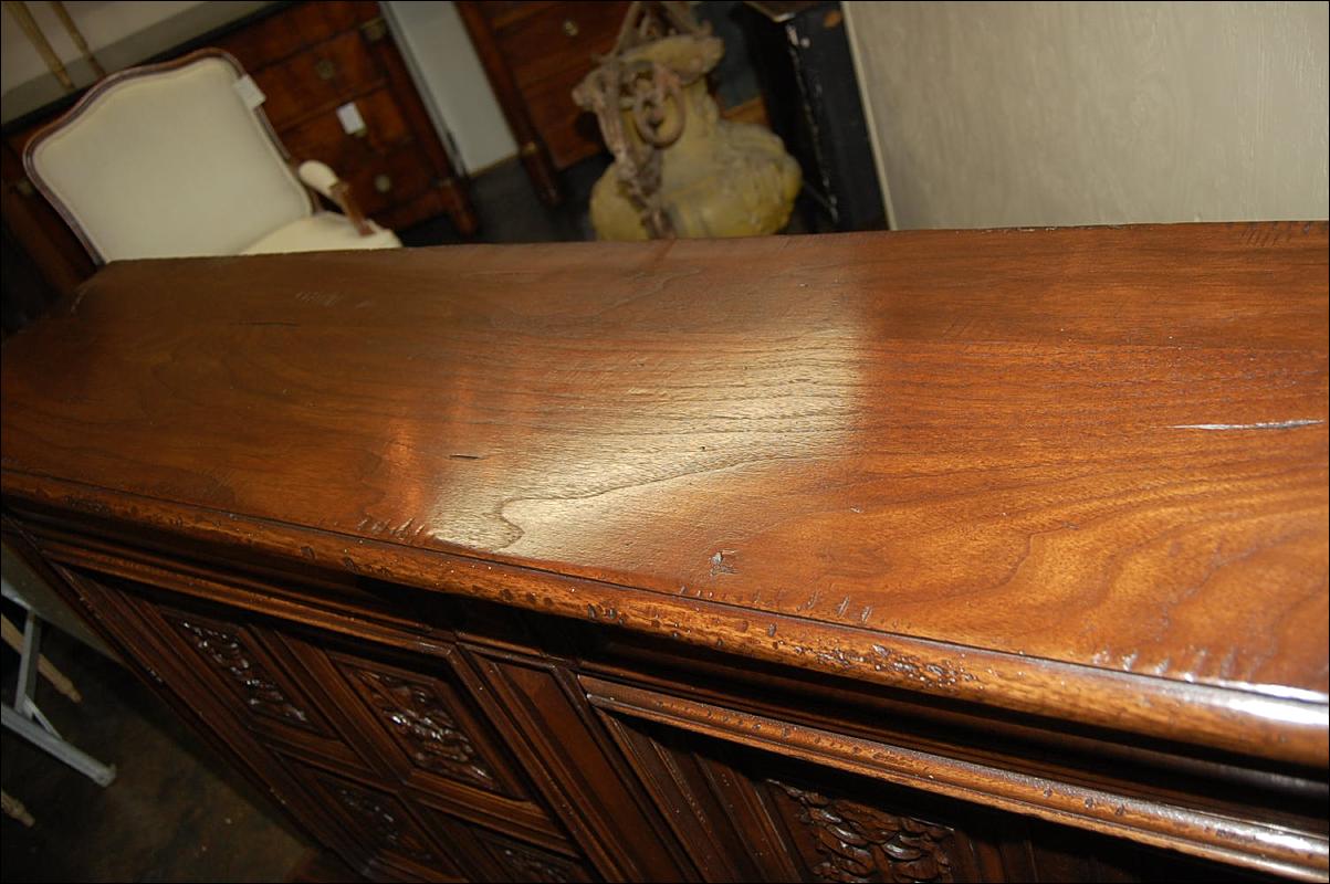 Hand Carved Narrow Buffet