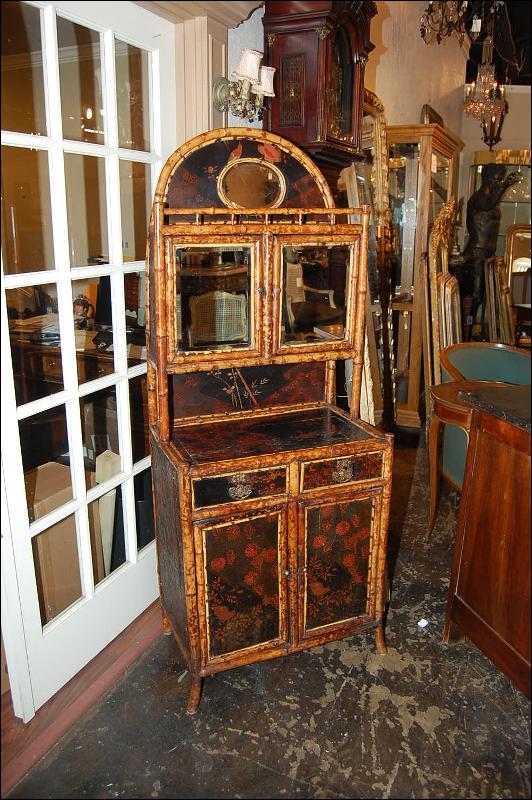 English Bamboo Cabinet