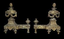 French Bronze Chenet