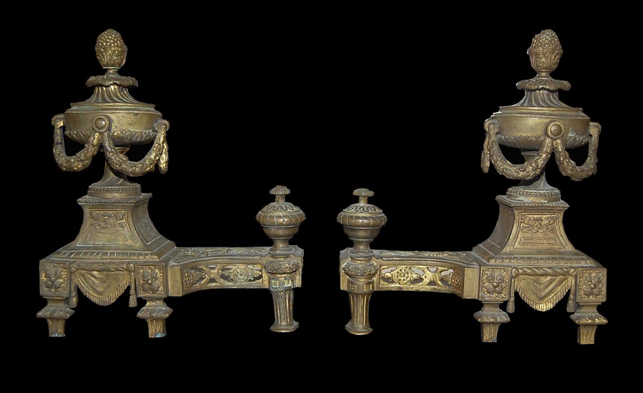 French Bronze Chenet