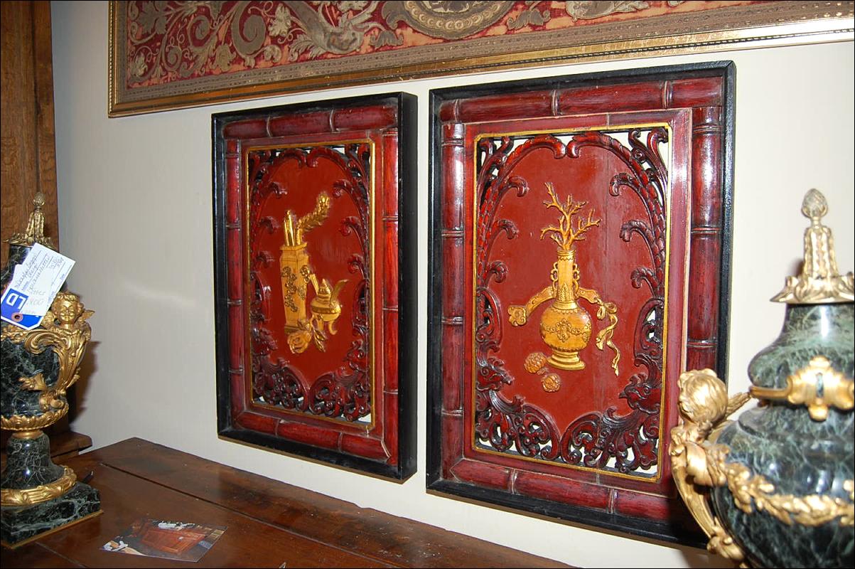 Pair Oriental Panels