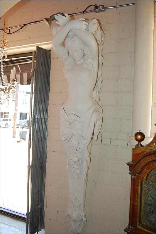 French Style Art Nouveau Caryatid