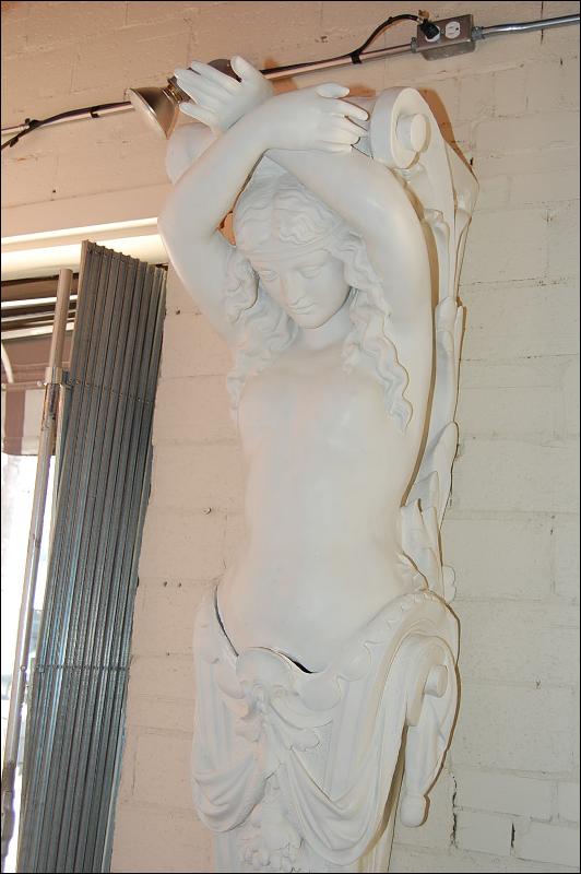 French Style Art Nouveau Caryatid