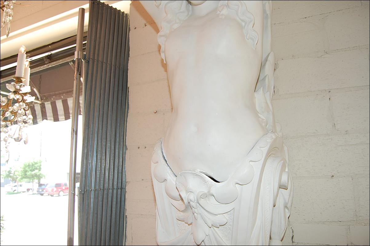 French Style Art Nouveau Caryatid