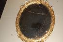 French Oval Cherub Mirror