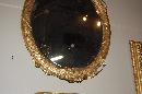 French Oval Cherub Mirror
