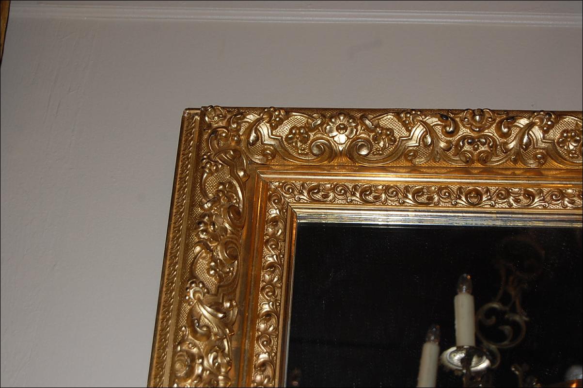 Fine French Giltwood Mirror