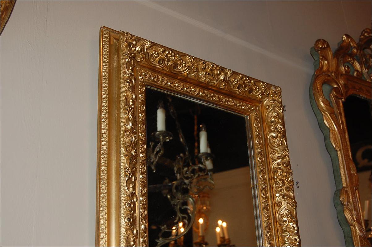 Fine French Giltwood Mirror