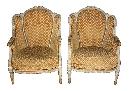 Pair French Bergeres