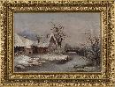 19th Century Continental Oil On Canvas