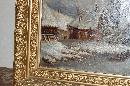19th Century Continental Oil On Canvas