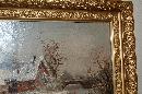 19th Century Continental Oil On Canvas