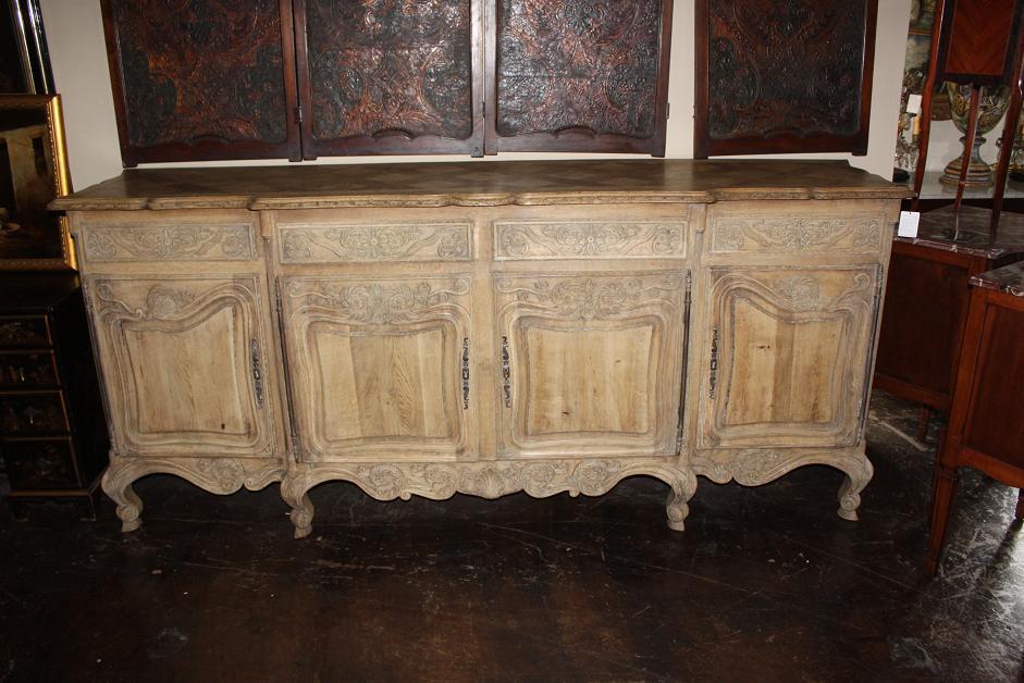 French Bleached Oak Sideboard