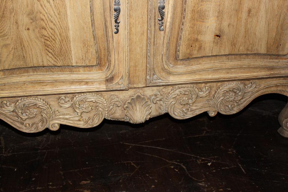 French Bleached Oak Sideboard