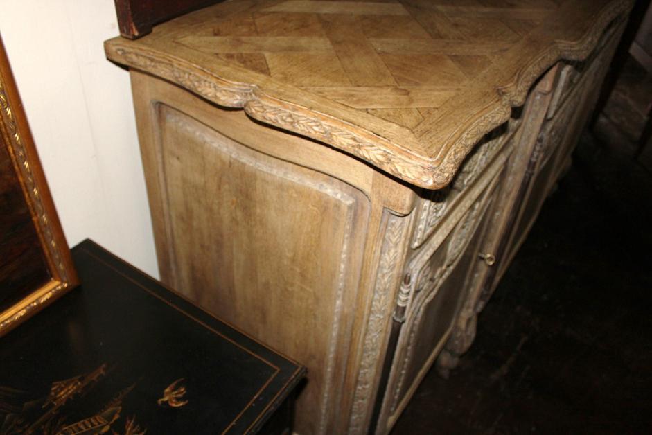 French Bleached Oak Sideboard