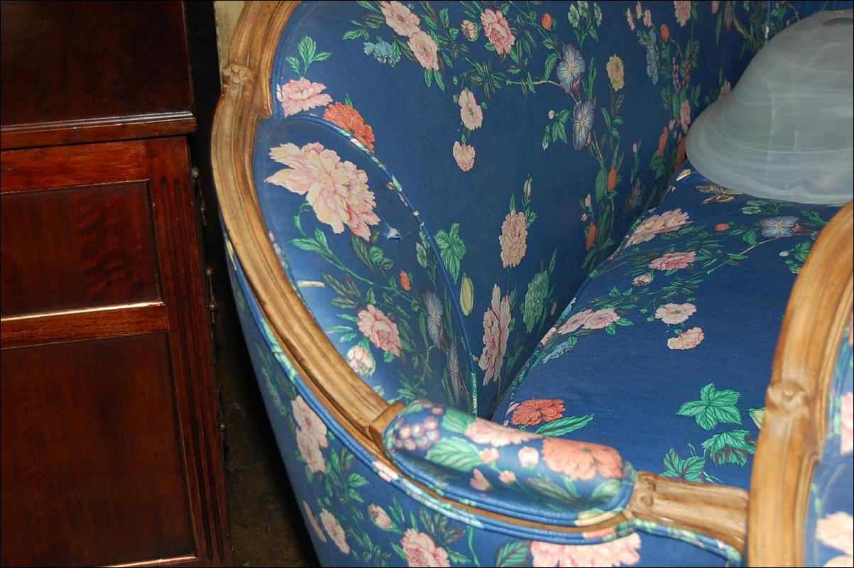 Pair French Settees