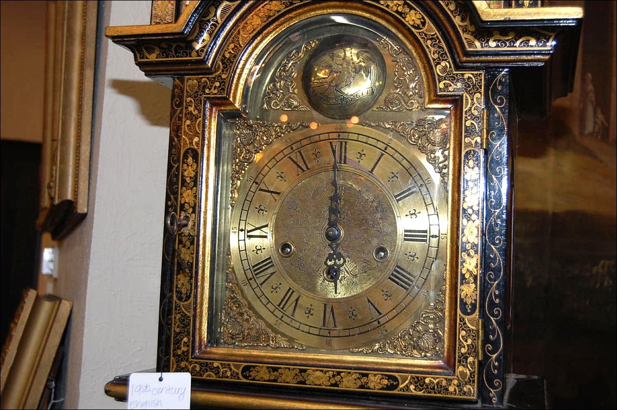 Japanese Queen Anne Style Tall Cased Clock