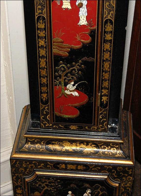 Japanese Queen Anne Style Tall Cased Clock