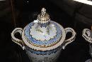 Pair French Porcelain Covered Urns