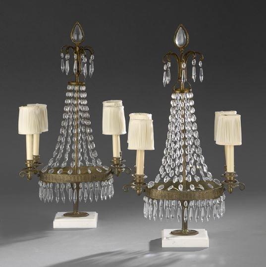 Pair Swedish Neo-Classical Girandoles
