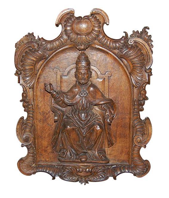 Italian Carved Religious Panel