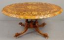 Continental Marquetry Lift Top Table