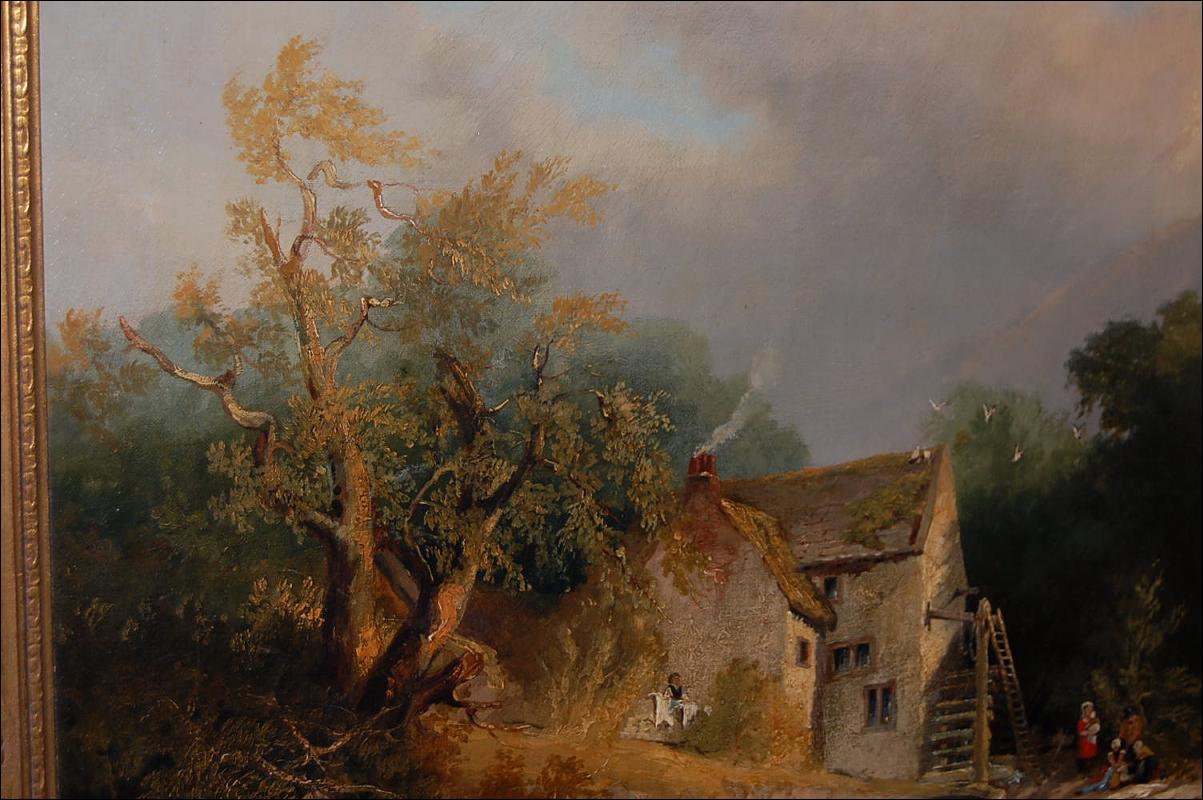 Continental School Oil On Canavs