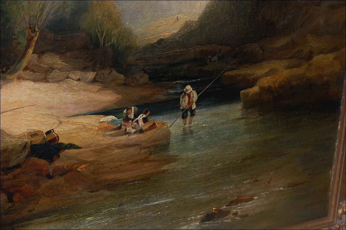 Continental School Oil On Canavs