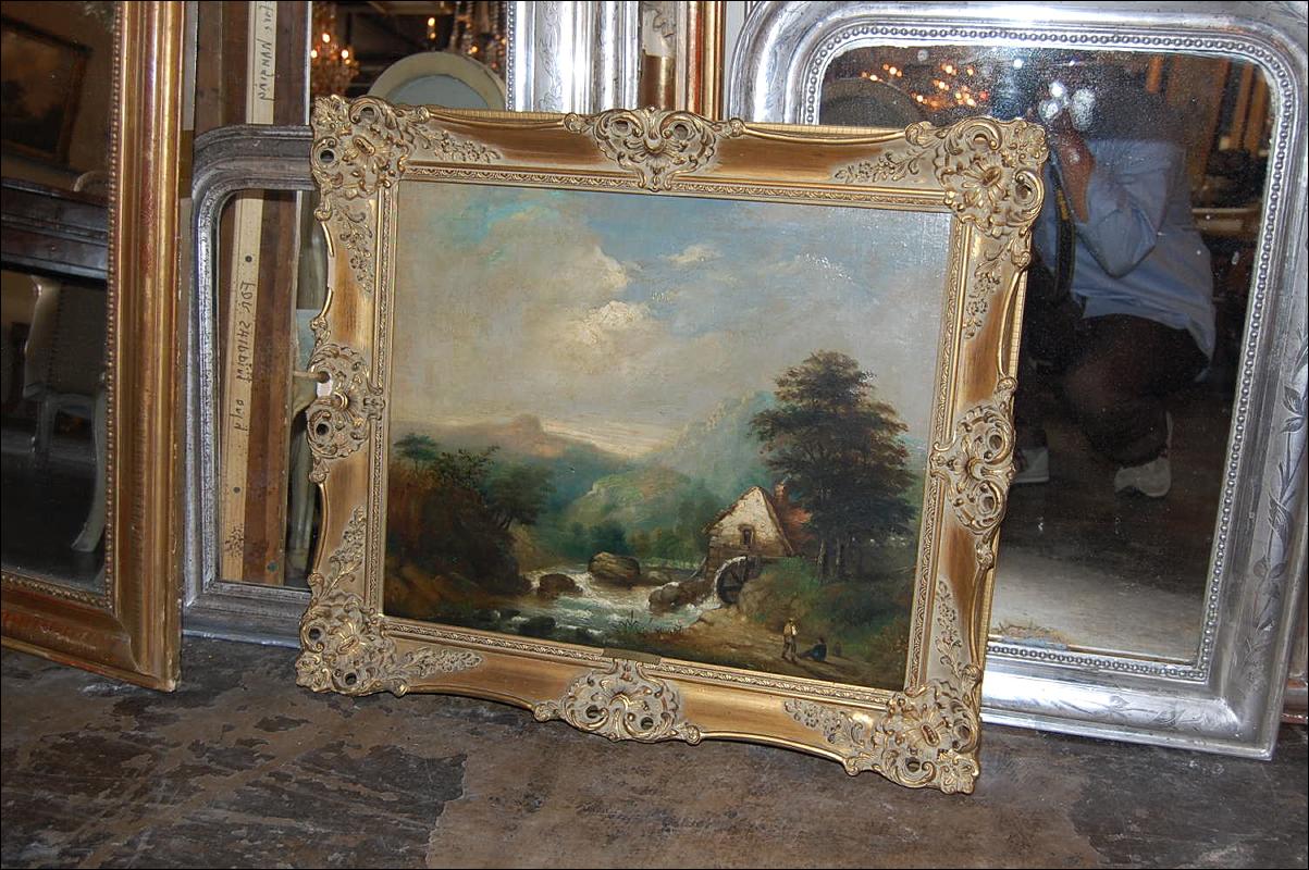 Continental Oil On Canvas
