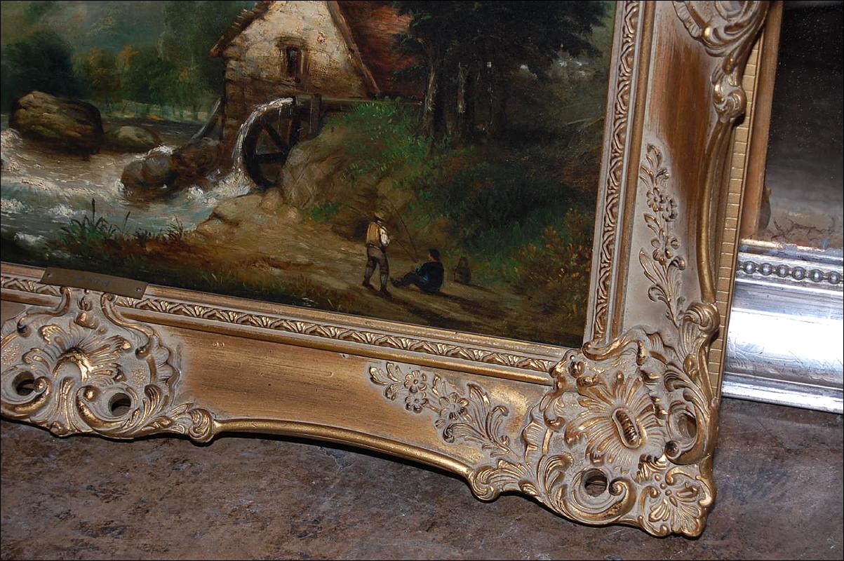 Continental Oil On Canvas