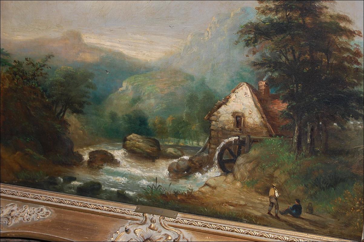 Continental Oil On Canvas