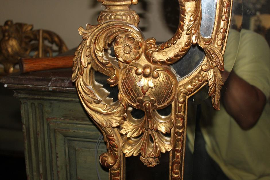 Impressive Pair French Style Mirrors