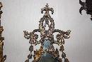 Pair French Gilt Mirrors