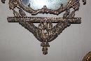 Pair French Gilt Mirrors