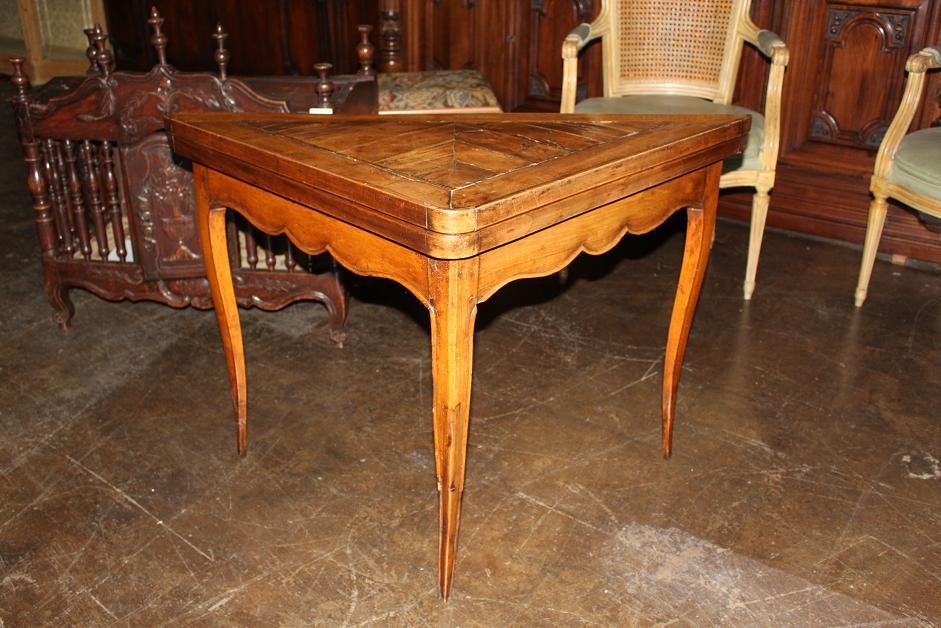 Early Walnut Games Table