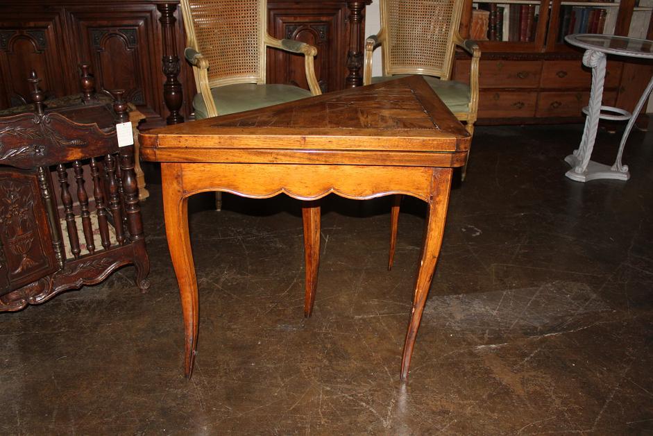 Early Walnut Games Table