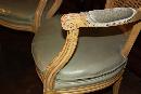 Pair French Directoire Chairs