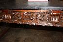 Spanish Carved Library Table