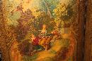 Antique French Painted Screen