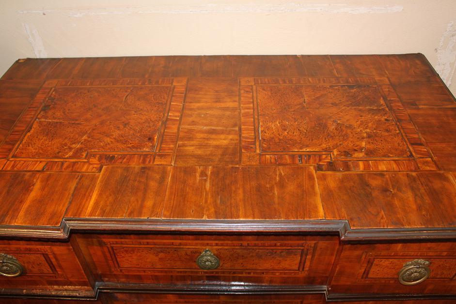 South German Penwork Commode