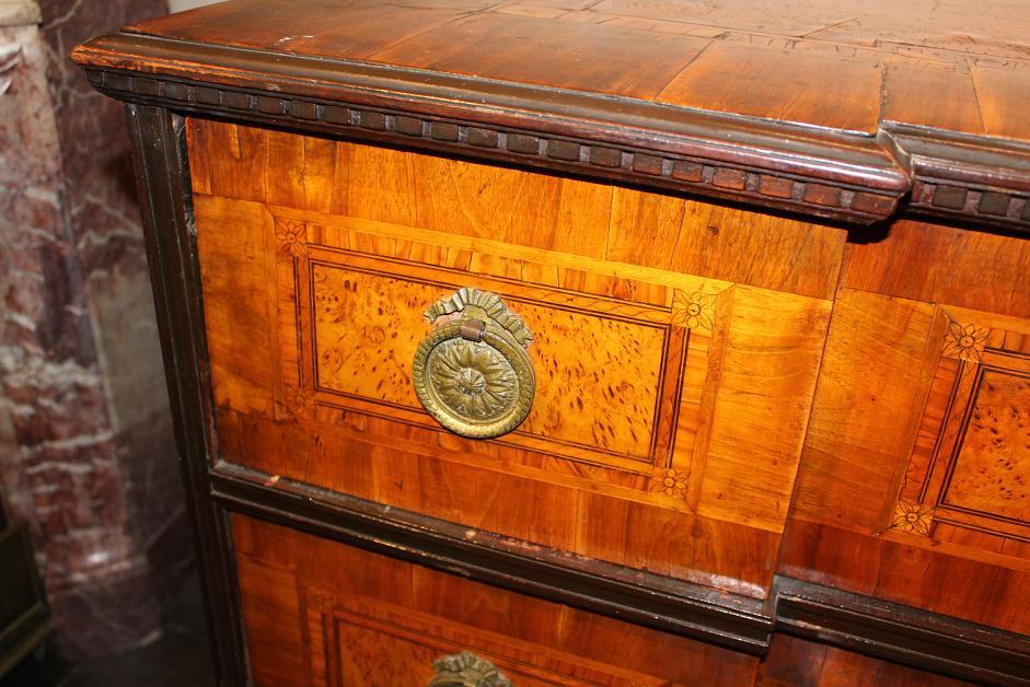 South German Penwork Commode