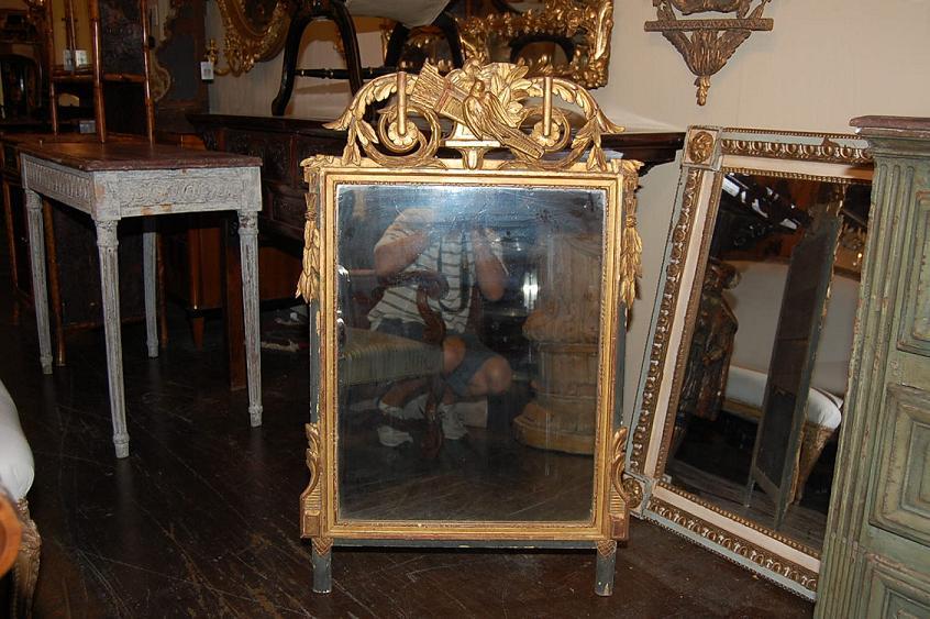19th Century Italian Giltwood Mirror