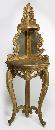 Italian Gilded Corner Console